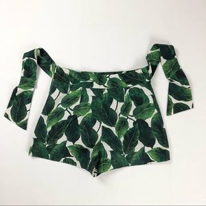 Milly Banana Leaf Shorts 0